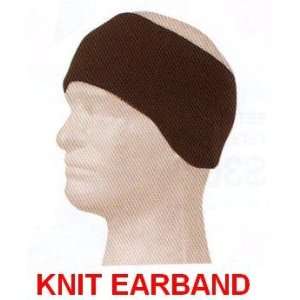 Black Knit One Piece Headband Earmuffs Winter Head Ear Band Snow 