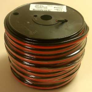    12AWG Red & Black Bonded Speaker Wire 100 Roll Electronics