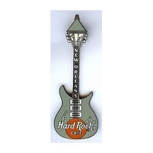  Hard Rock Cafe Pin 6283 New Orleans Lamp Post Guitar 