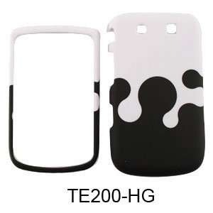  Blackberry Torch 9800 Milk Drop, White and Black Hard Case 