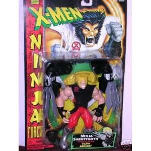  X Men Ninja Force Ninja Sabertooth Toys & Games