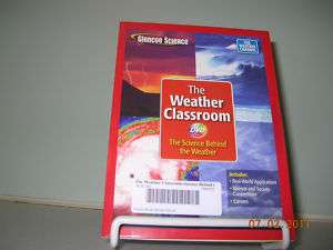Glencoe Science  The weather classroom DVD  middle sch 0078741351 