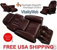 LEATHER HT 1650 Human Touch Massage Chair Recliner   FR  