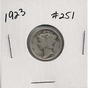  1923 Mercury Dime 