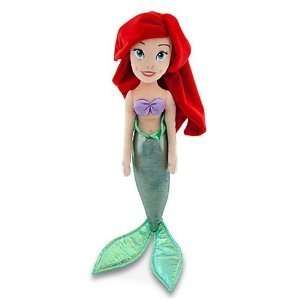  12in Ariel Plush Doll   Little Mermaid Stuffed Toy Toys 