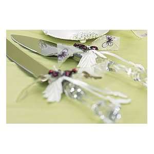  Butterfly Wishes in Precious Jewels Cake Serving Set (Set 
