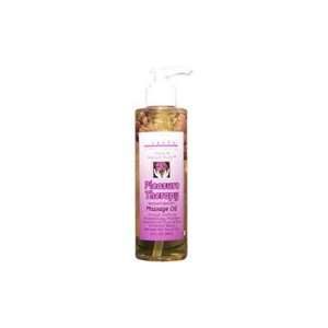 Pleasure Therapy Massage Oil With Floating Botanicals   8 oz., (Jason 