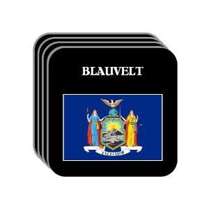  US State Flag   BLAUVELT, New York (NY) Set of 4 Mini 
