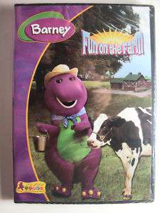 Barney and Friends Fun on the Farm Brand NEW DVD SEALED  