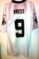 New Orleans Saints Drew Brees #9 Away Football Jersey  