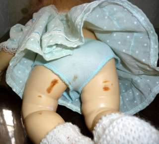 vintage Ideal Tiny Tears Doll with her Original Hang Tag. The Doll 