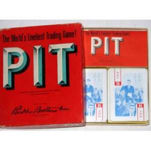  1959 Pit Card Trading Game Complete 