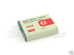 Battery for Sony NP BG1 FG1 CyberShot H3 H7 H9 H20 H50  