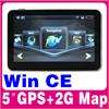 touch screen Car GPS Navigation WinCE 5.0 System 2GB  