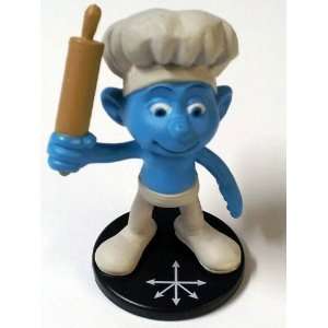  The Smurfs Movie Limited Edition 2 inch Chef Figure Toys 