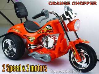 Big 2 SPEED Motorcycle 12v Power Kid 3 7 Ride On wheels  