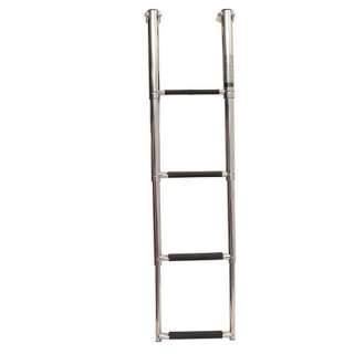   STEP STAINLESS STEEL 45 1/2 INCH OVER PLATFORM TELESCOPING BOAT LADDER