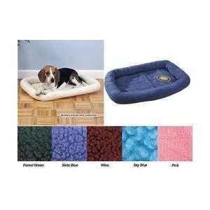  Colored Sherpa Crate Beds 35 x 22   SLATE BLUE Pet 