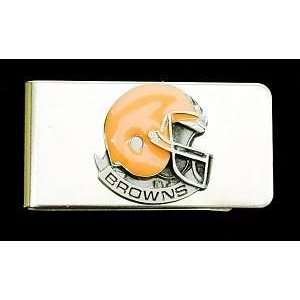  Cleveland Browns Sculpted & Enameled Pewter Moneyclips 