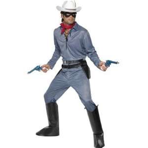    Smiffys The Lone Ranger Costume, Blue, With Top, Toys & Games