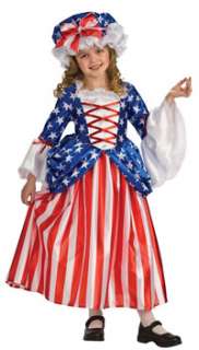 Child Medium Girls Betsy Ross Costume  