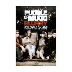   Music   Rock Posters Puddle Of Mud   Blurry   76x51cm