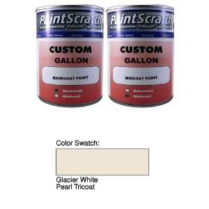  1 Gallon Can of Glacier White Pearl Tricoat Touch Up Paint 