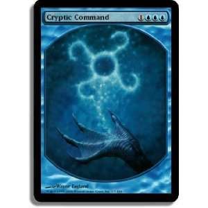    Cryptic Command Blue Instant Textless Foil