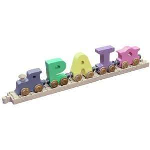  3 Letter Pastel Name and Track to Fit Toys & Games