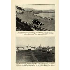   Grounds Harness Racing Track   Original Halftone Print Home & Garden