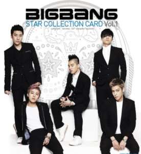 BIGBANG Big Bang Official Star Collection Card Vol 1  