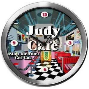  JUDY 14 Inch Cafe Metal Clock Quartz Movement Kitchen 