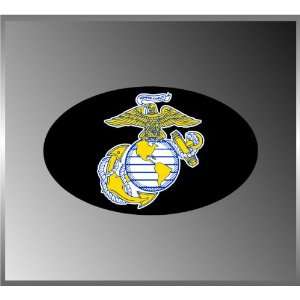  Us Marine Semper Fidelis Navy Vinyl Euro Decal Bumper 