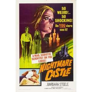  Nightmare Castle Poster Movie (27 x 40 Inches   69cm x 