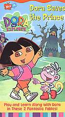 Dora the Explorer   Dora Saves the Prince VHS, 2002  