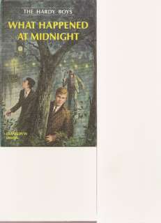 The Hardy Boys What Happened At Midnight #10 1967 Hardback Grosset 