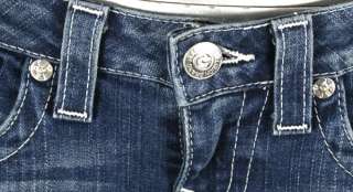 True Religion Jeans womens Billy CARLSBAD Med blue NEW   10572TS 