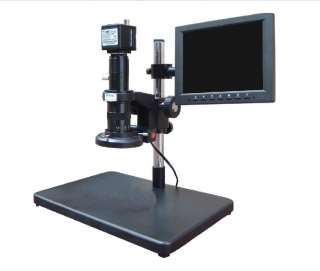 7X 150X Industrial Inspection Zoom Video Microscope LCD  