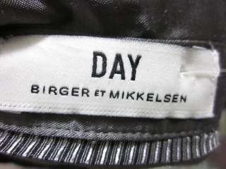 DAY BIRGER ET MIKKELSEN Gray Short Sleeve Shirt Sz 42  