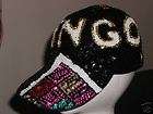 GLITZY SEQUIN BASEBALL HAT CAP MULTI COLORS MATCHES ALL OUTFITS items 
