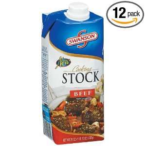 Swanson Beef Stock, 26 Ounce Container Grocery & Gourmet Food