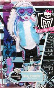   HIGH School Clubs Abbey Bominable Snowboarding Club Doll Outfit