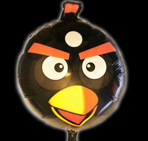 Angry Bird Balloons, Party Balloons, Helium Balloons, Birthday 