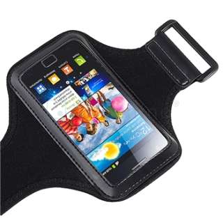 Black Sport Gym Armband Case Cover For HTC EVO 4G Sprint  