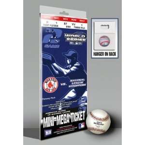  Boston Red Sox 2004 World Series Game 2 Mini Mega Ticket 