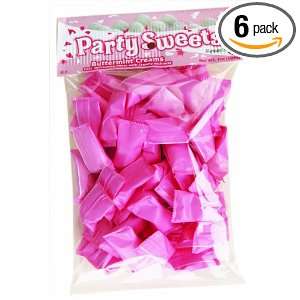   Sweets By Hospitality Mints Pink Buttermints, 7 Ounce Bags (Pack of 6