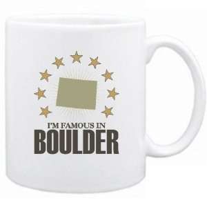  New  I Am Famous In Boulder  Colorado Mug Usa City