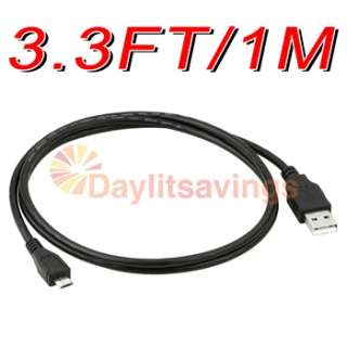 5x 1M Micro USB Data Sync Charger Cable Cord for Blackberry Bold Touch 