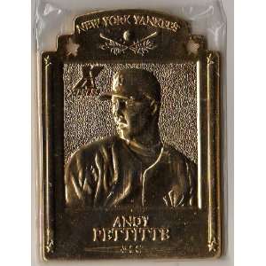 1997 Pinnacle X Press 17 Metal Works Gold Andy Pettitte Yankees Only 