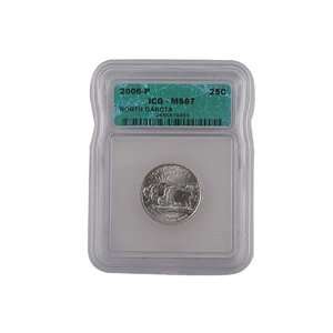   North Dakota Qtr Philadelphia Mint Certified 67